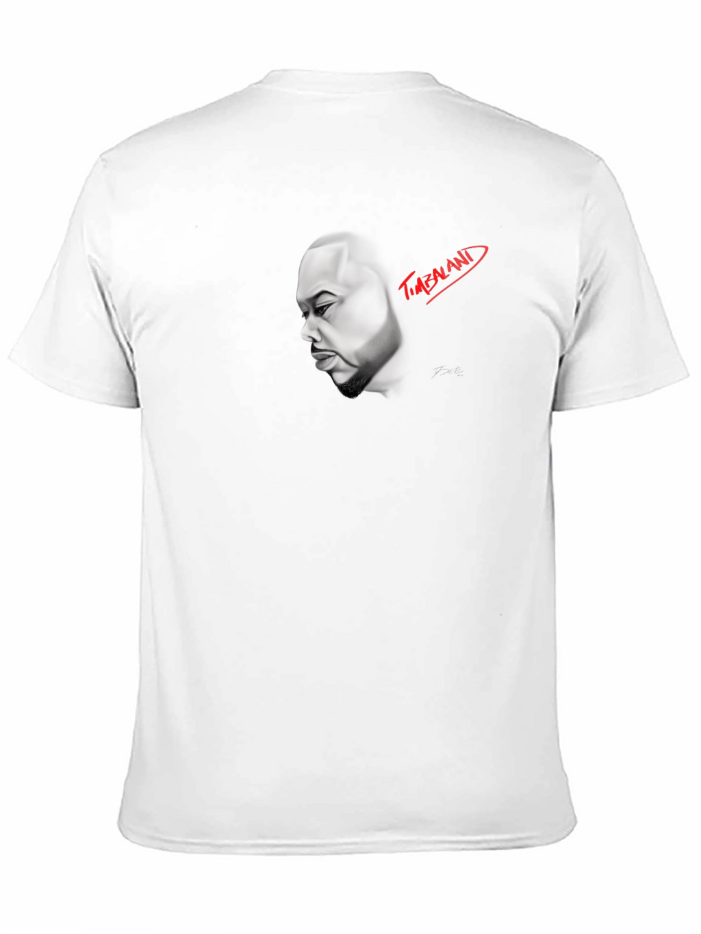Timbaland Portrait Black T-Shirt