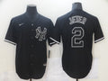 Men's New York Yankees Derek Jeter #2 Black Authentic Game Jerseys