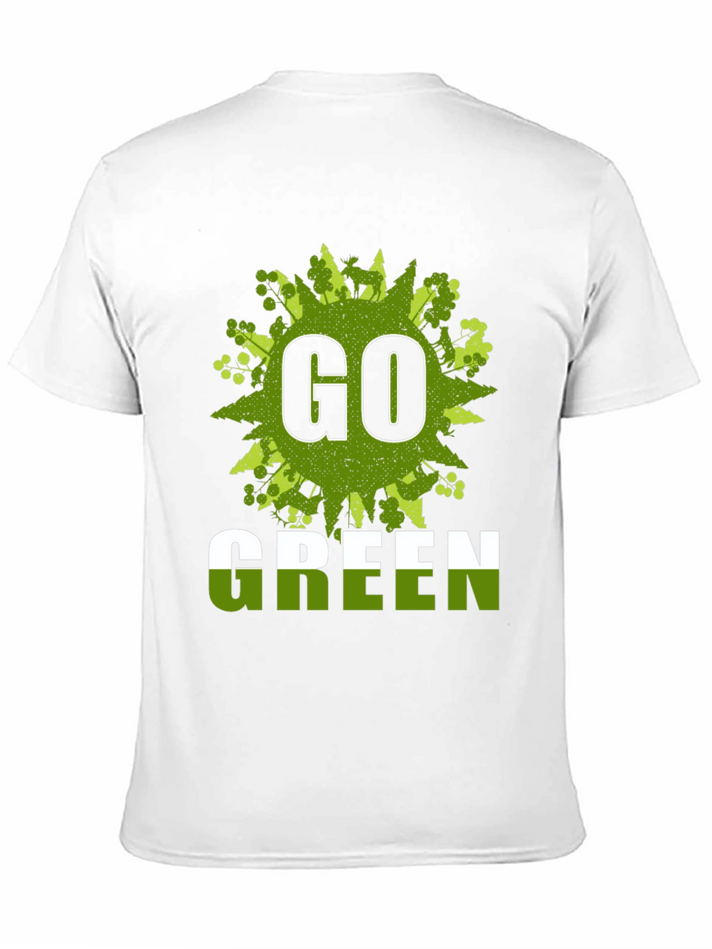 Go Green T-Shirt - Eco-Friendly Design