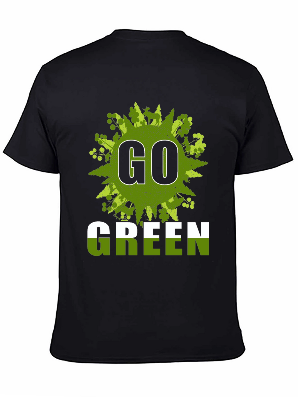 Go Green T-Shirt - Eco-Friendly Design