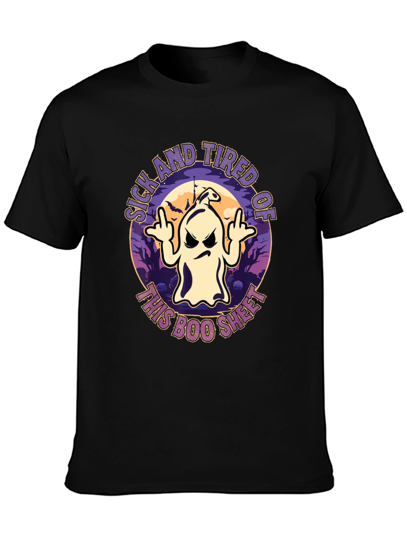 Sick and Tired of This Boo Sheet T-Shirt