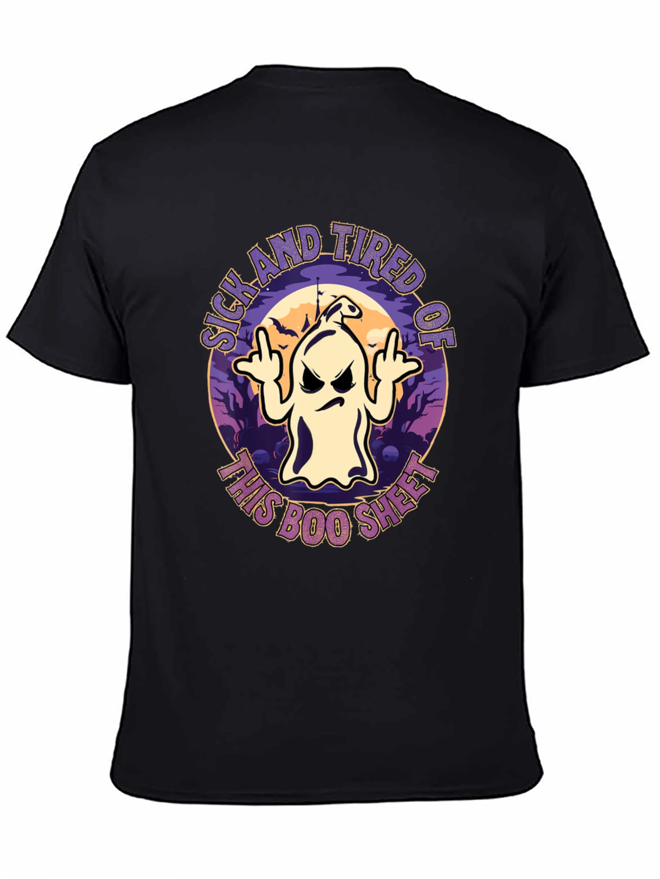 Sick and Tired of This Boo Sheet T-Shirt