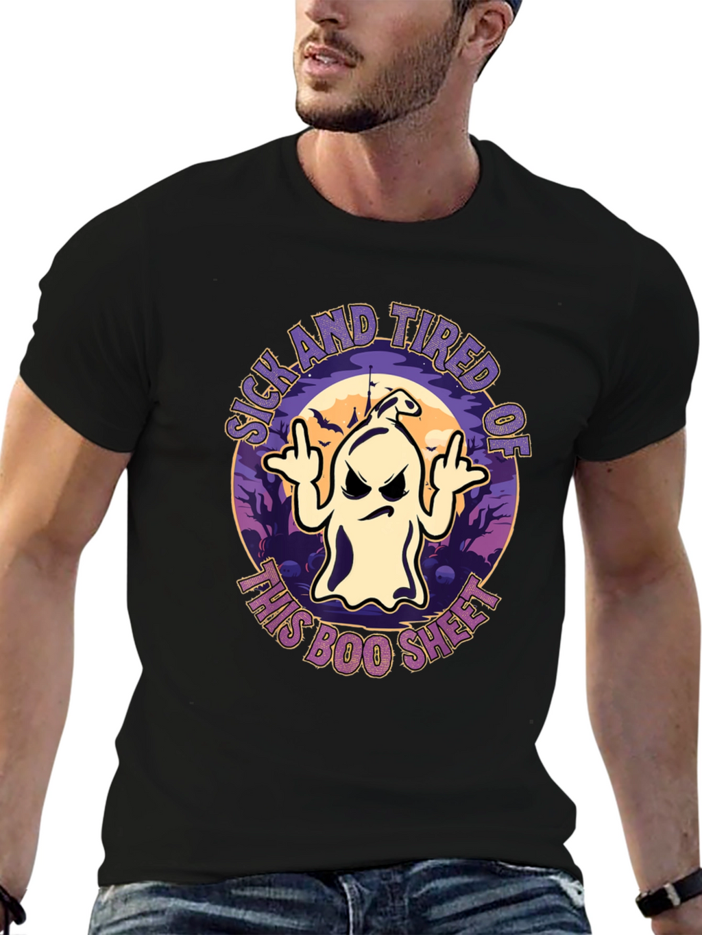 Sick and Tired of This Boo Sheet T-Shirt