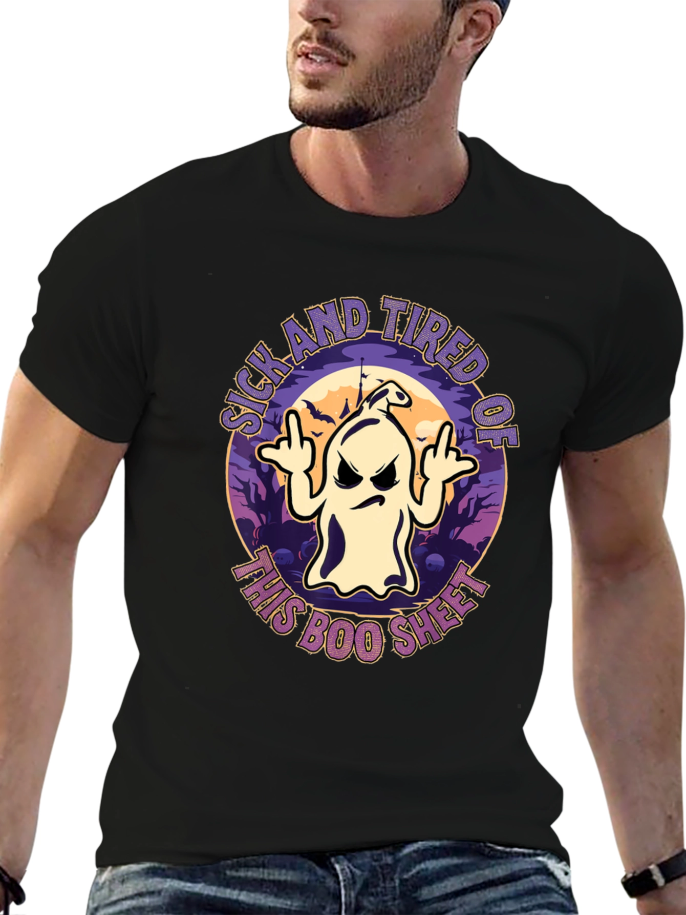 Sick and Tired of This Boo Sheet T-Shirt