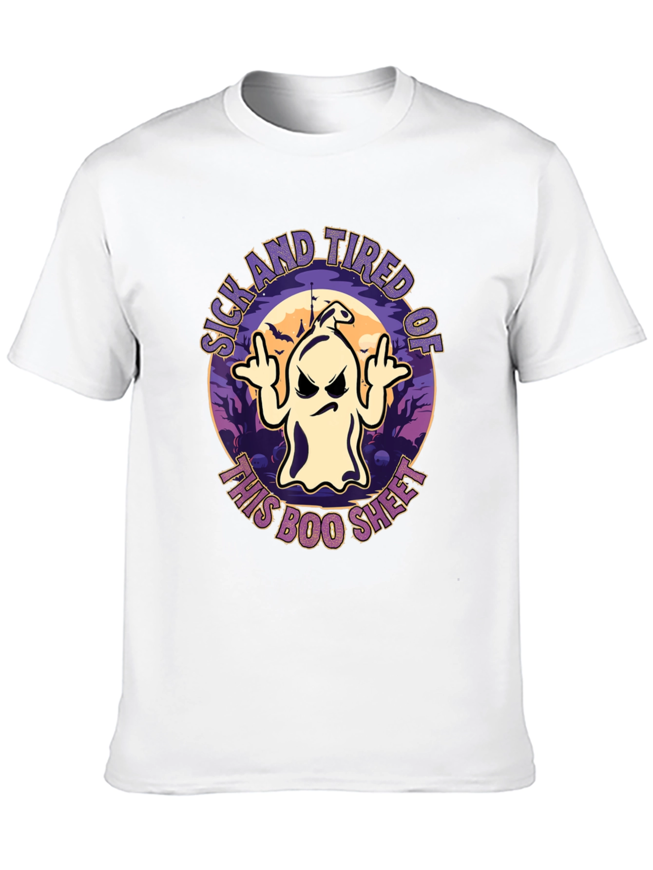 Sick and Tired of This Boo Sheet T-Shirt