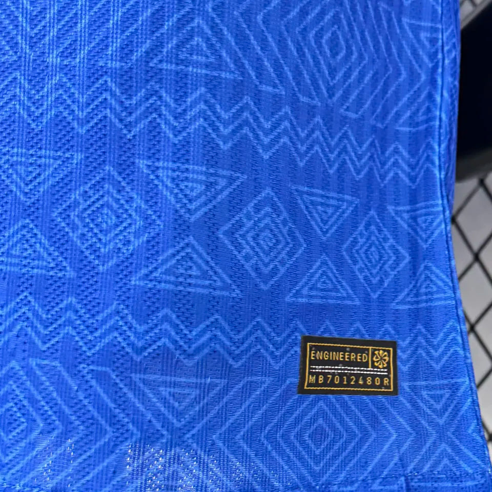 2026/27 Brazil Blue Special Edition Player Version Soccer Jersey Detail 4