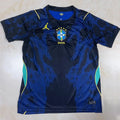 2026/27 Brazil Away Blue Fans Soccer Jersey Front