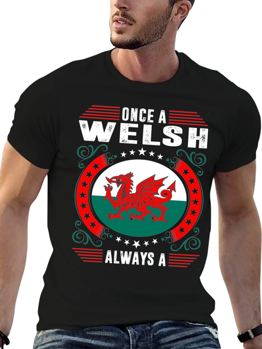 Welsh Pride Graphic T-Shirt