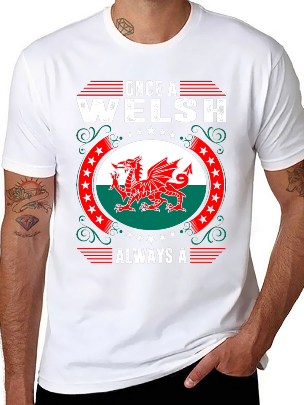 Welsh Pride Graphic T-Shirt