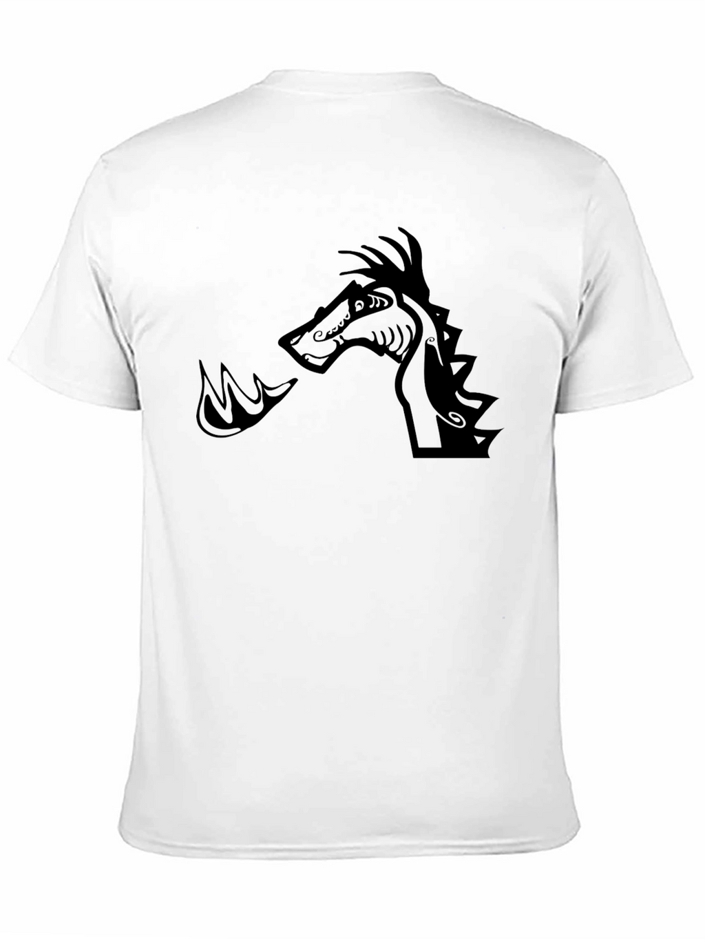 Black Dragon Graphic Tee - Stylish and Unique