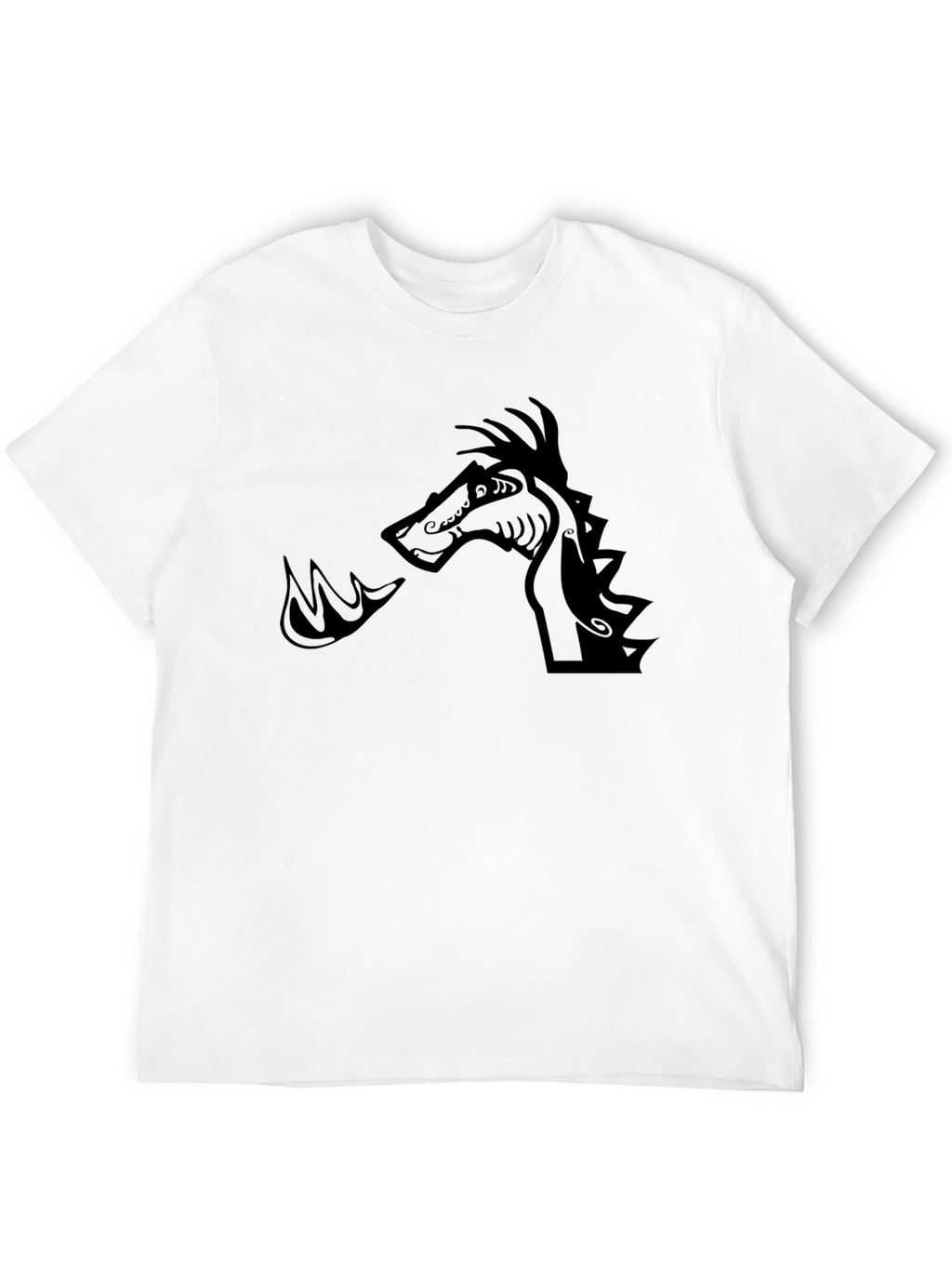 Black Dragon Graphic Tee - Stylish and Unique