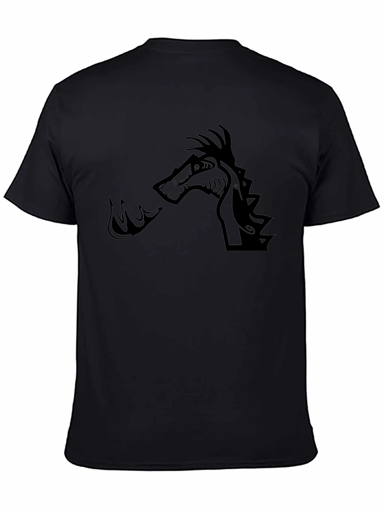 Black Dragon Graphic Tee - Stylish and Unique