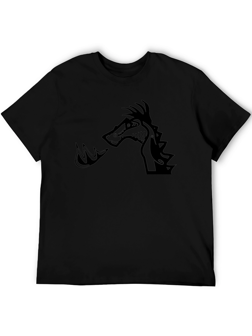 Black Dragon Graphic Tee - Stylish and Unique