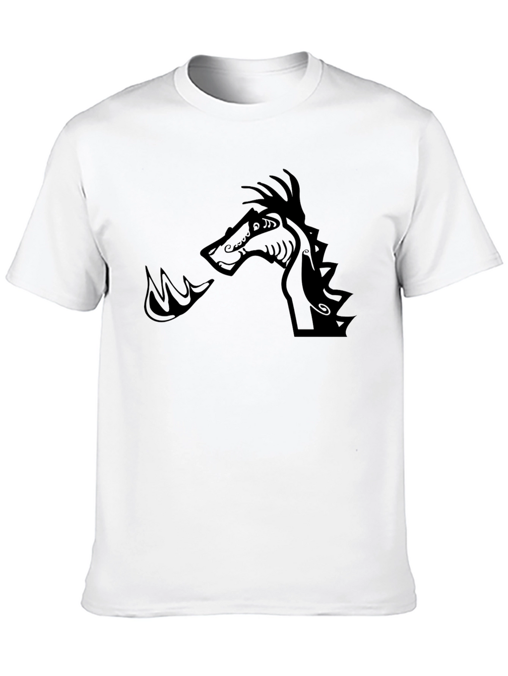 Black Dragon Graphic Tee - Stylish and Unique