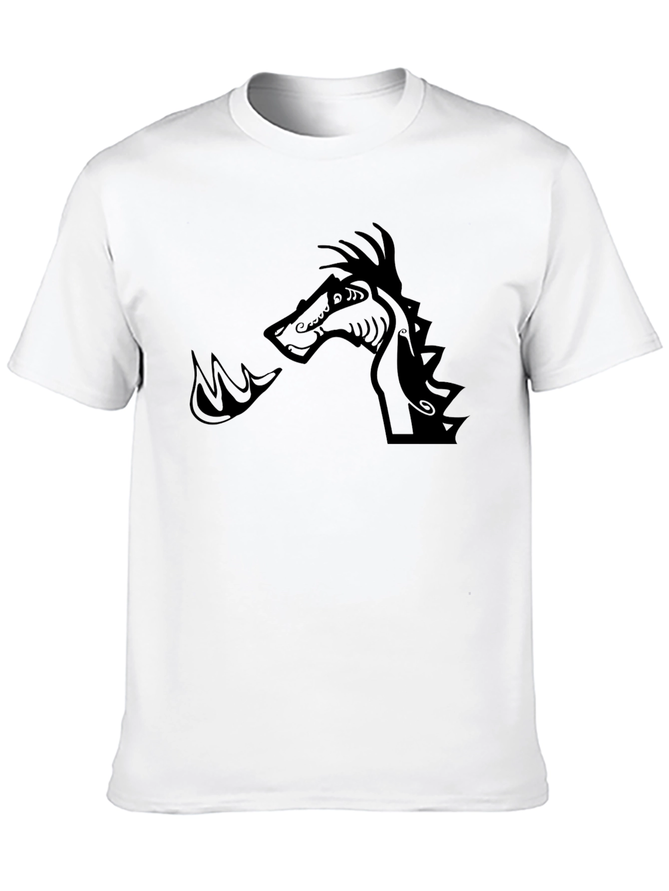 Black Dragon Graphic Tee - Stylish and Unique