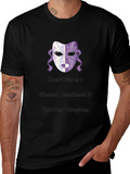 Covert Narcs Vampire Mask Black T-Shirt