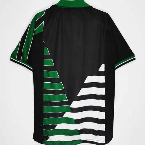 1998 South Africa Away Retro Soccer Jersey Back