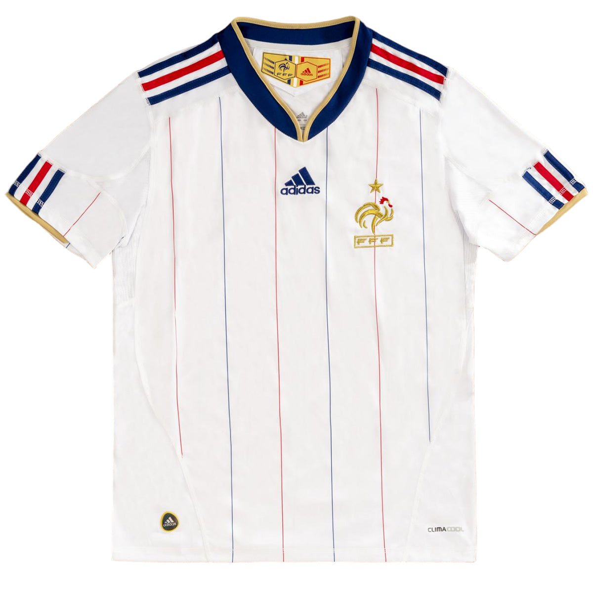 Retro France Away Jersey World Cup 2010 Image 3