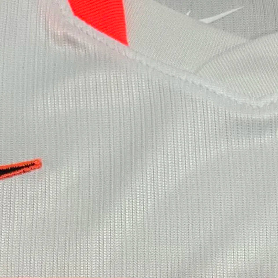 2026/27 NL Away White Fans Soccer Jersey (Have Right Patch 有右臂章 黑底白字） Detail 4