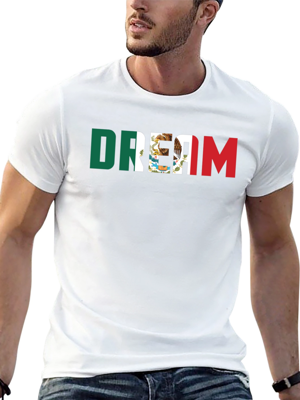 Mexican Dream T-Shirt - Black Crew Neck Tee