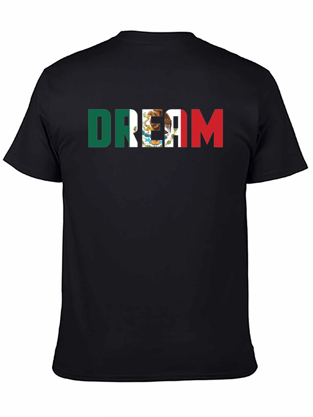 Mexican Dream T-Shirt - Black Crew Neck Tee