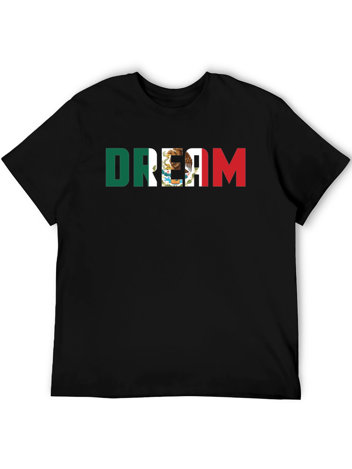 Mexican Dream T-Shirt - Black Crew Neck Tee