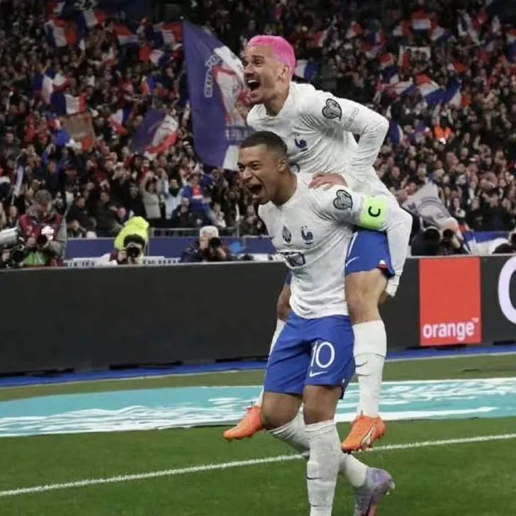 2022/23 France Home Player Version Soccer Jersey Detail 1