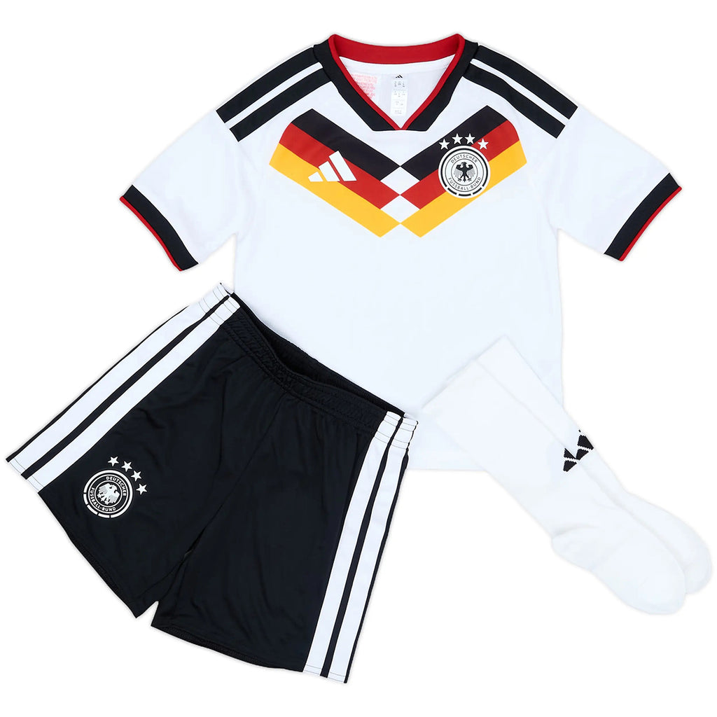 Kids Germany Home Jersey Full Kit World Cup 2026 Back