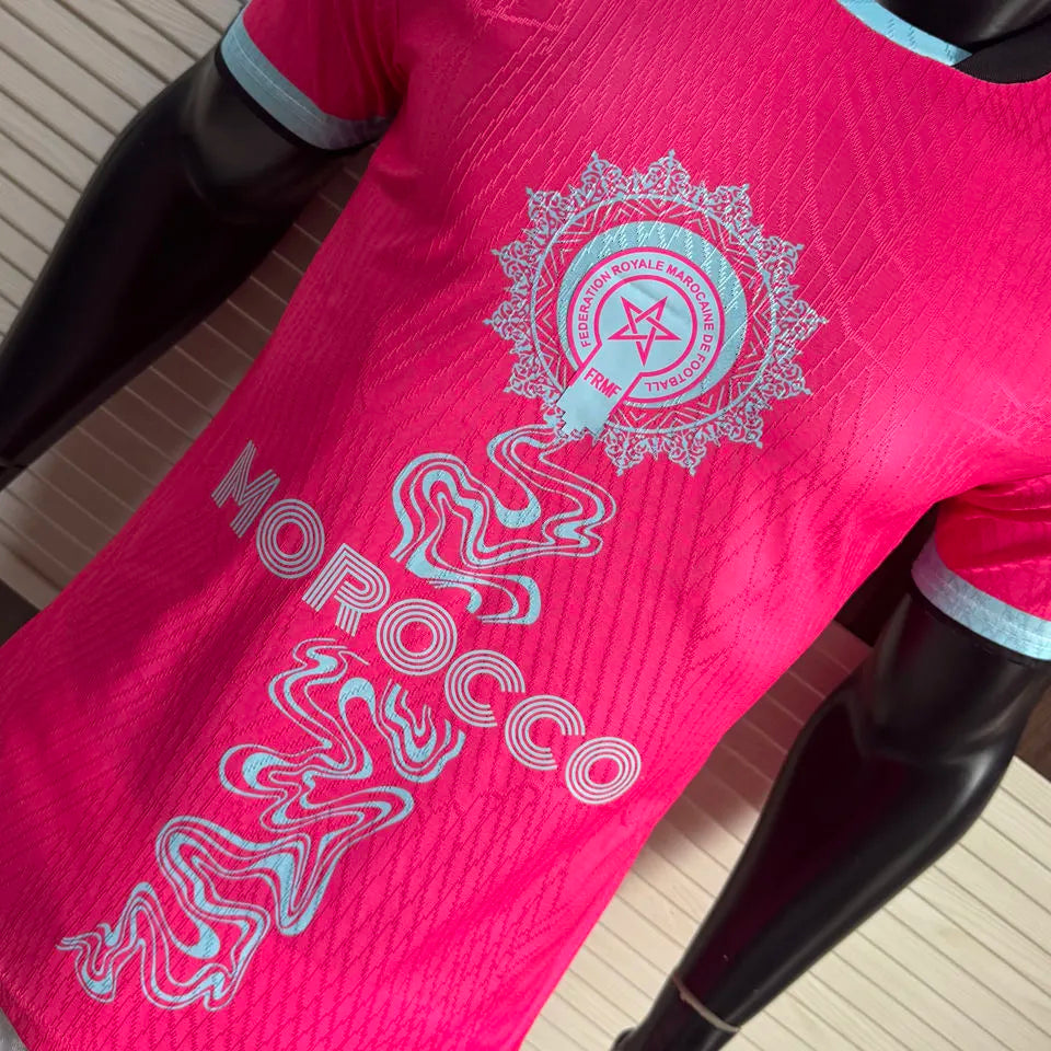 2026/27 Morocco Special Edition Player Version Soccer Jersey Detail 3