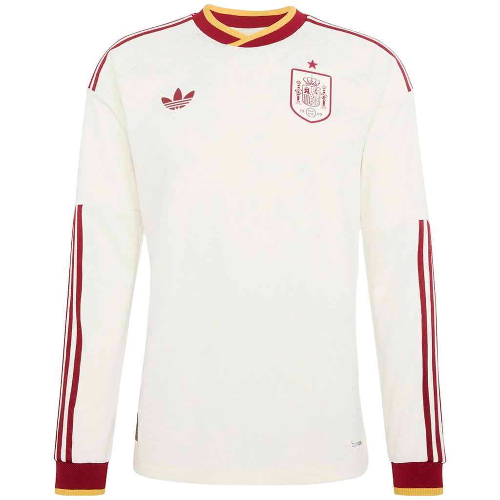 Spain Away Long Sleeve Jersey World Cup 2026 Front