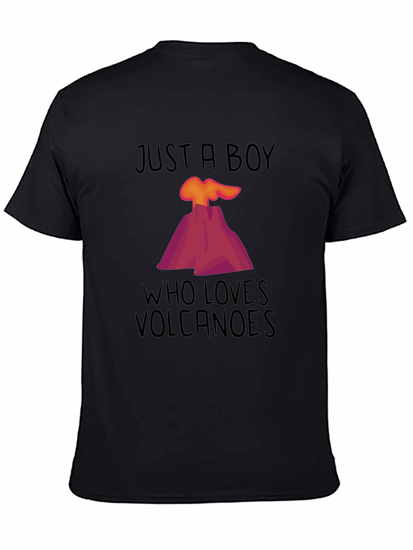Volcano Lover T-Shirt - Just a Boy Who Loves Volcanoes!