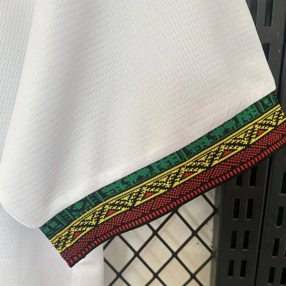 2024/25 Mali Home White Fans Soccer Jersey Detail 4