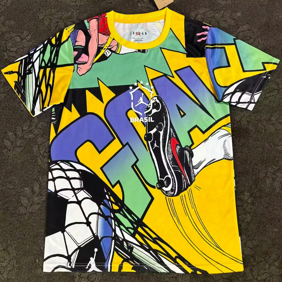 2026/27 Brazil POLO Jersey Detail 4