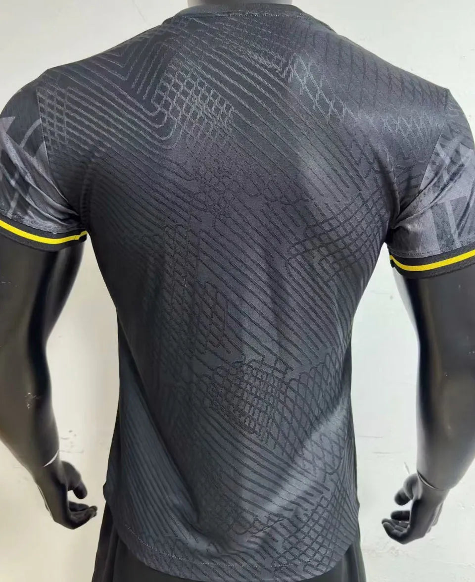 2023/24 Brazil Special Edition Black Player Version Jersey Back