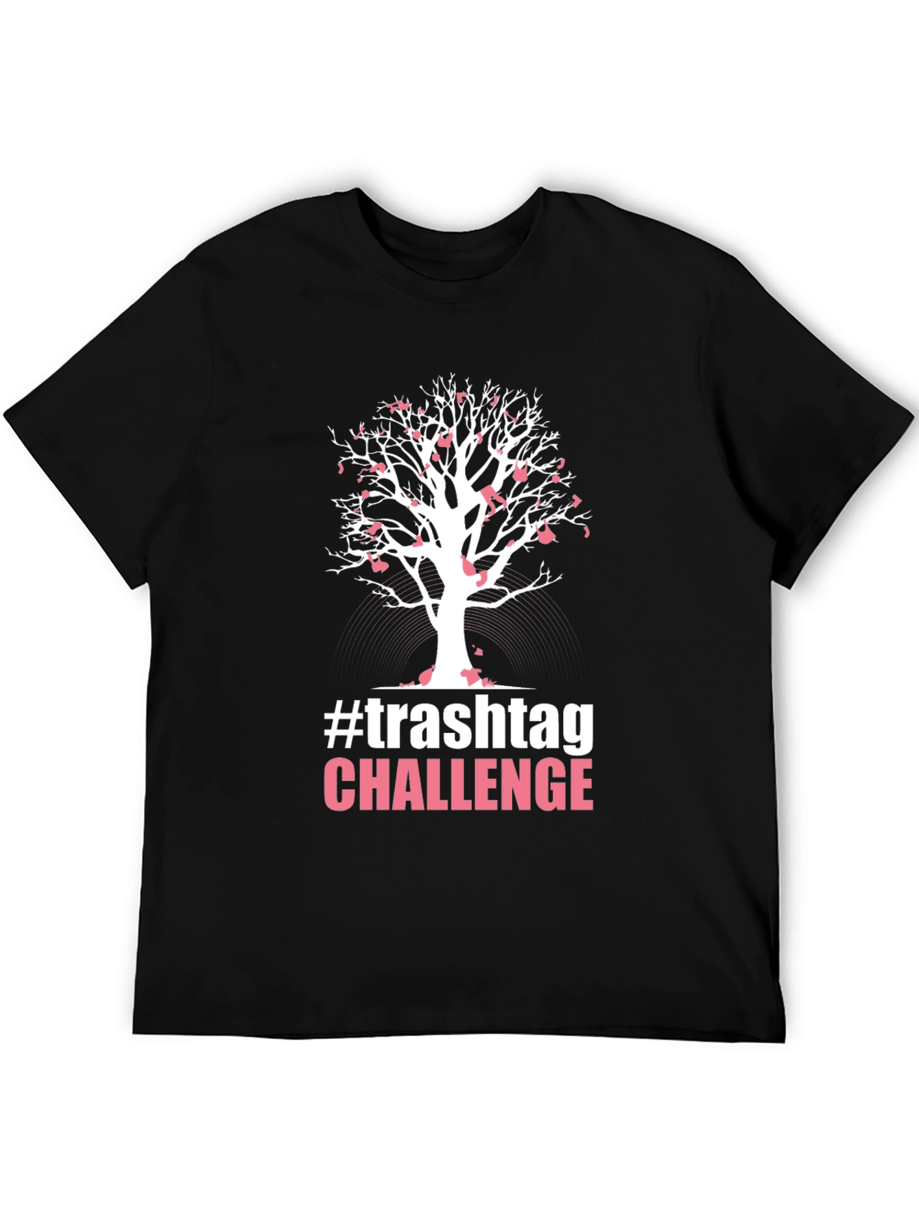 TrashTag Challenge Tree Graphic T-Shirt