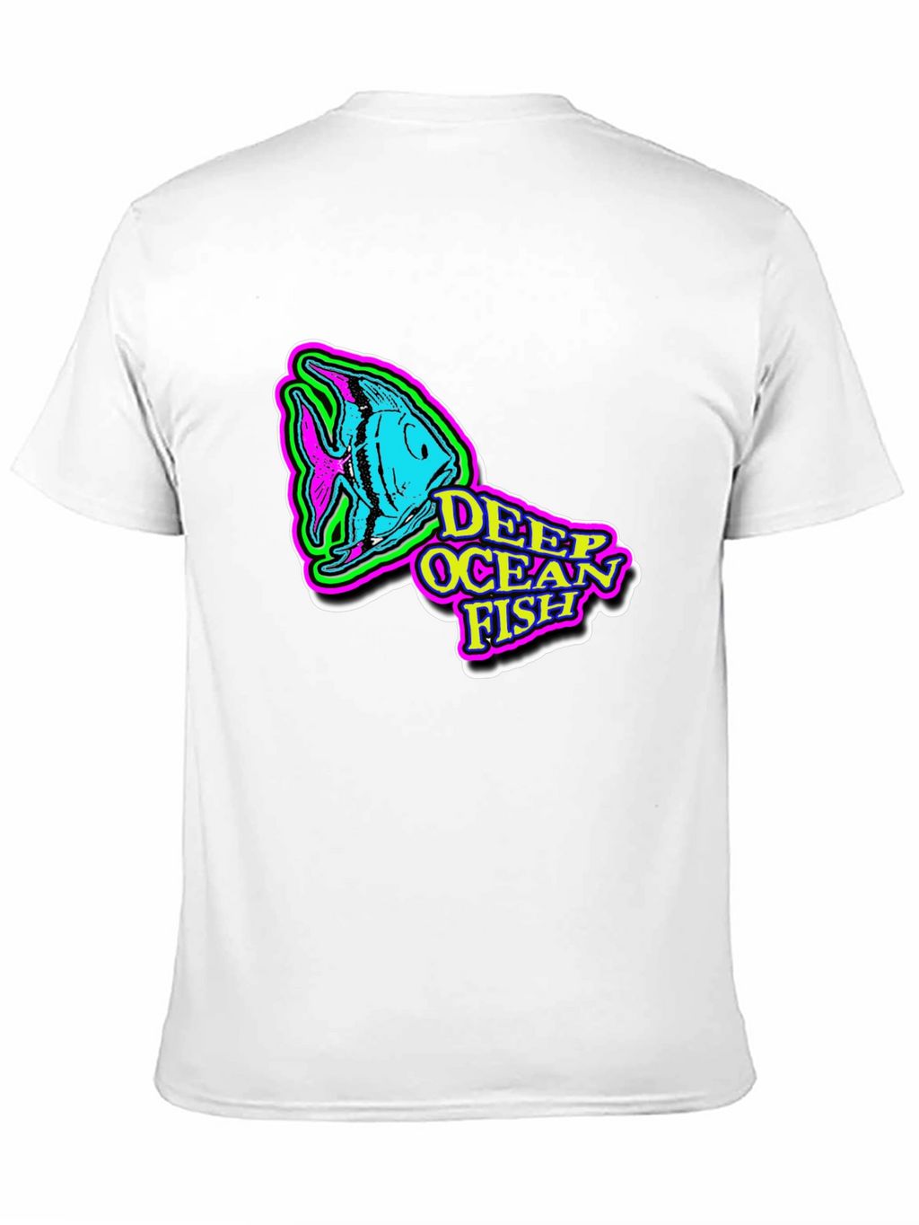 Deep Ocean Fish Graphic T-Shirt