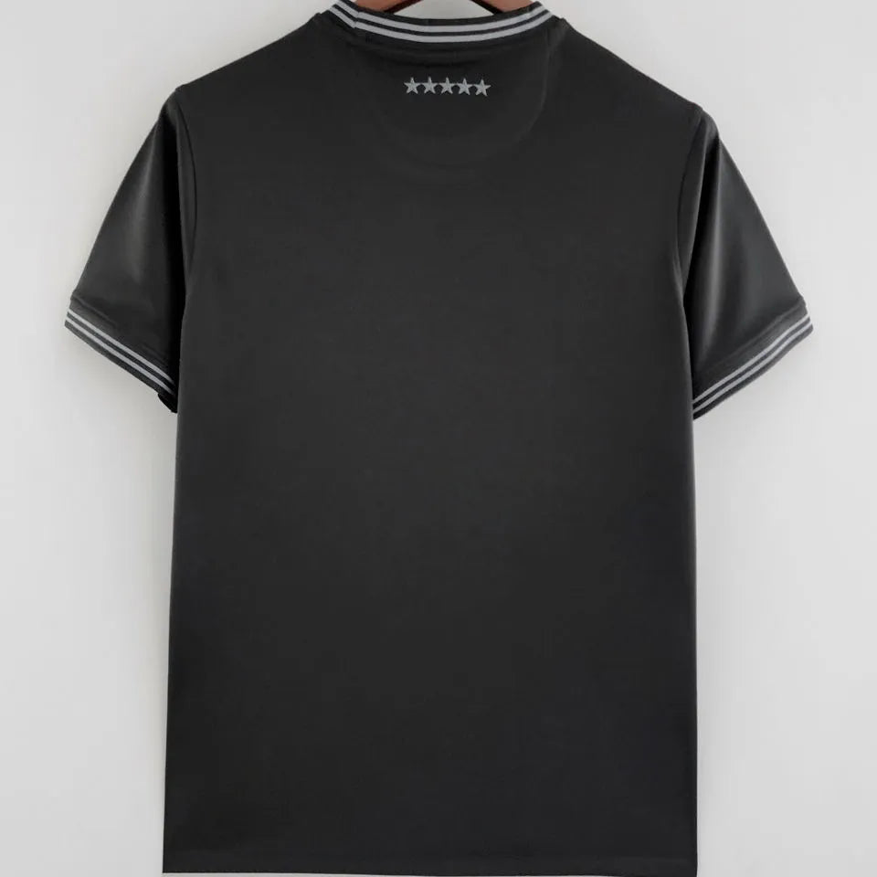 2022 Brazil Black Fans Soccer Jersey Back