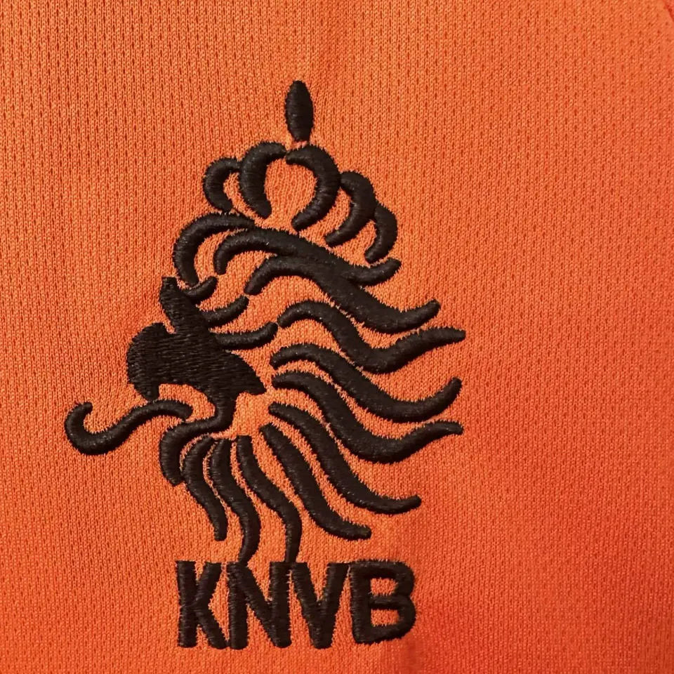 2002 NL Home Orange Retro Jersey Detail 1