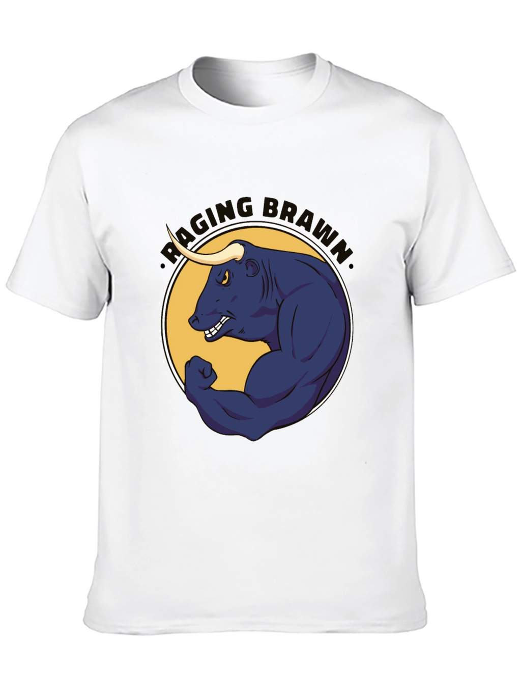 Raging Brahma Bull Graphic Tee