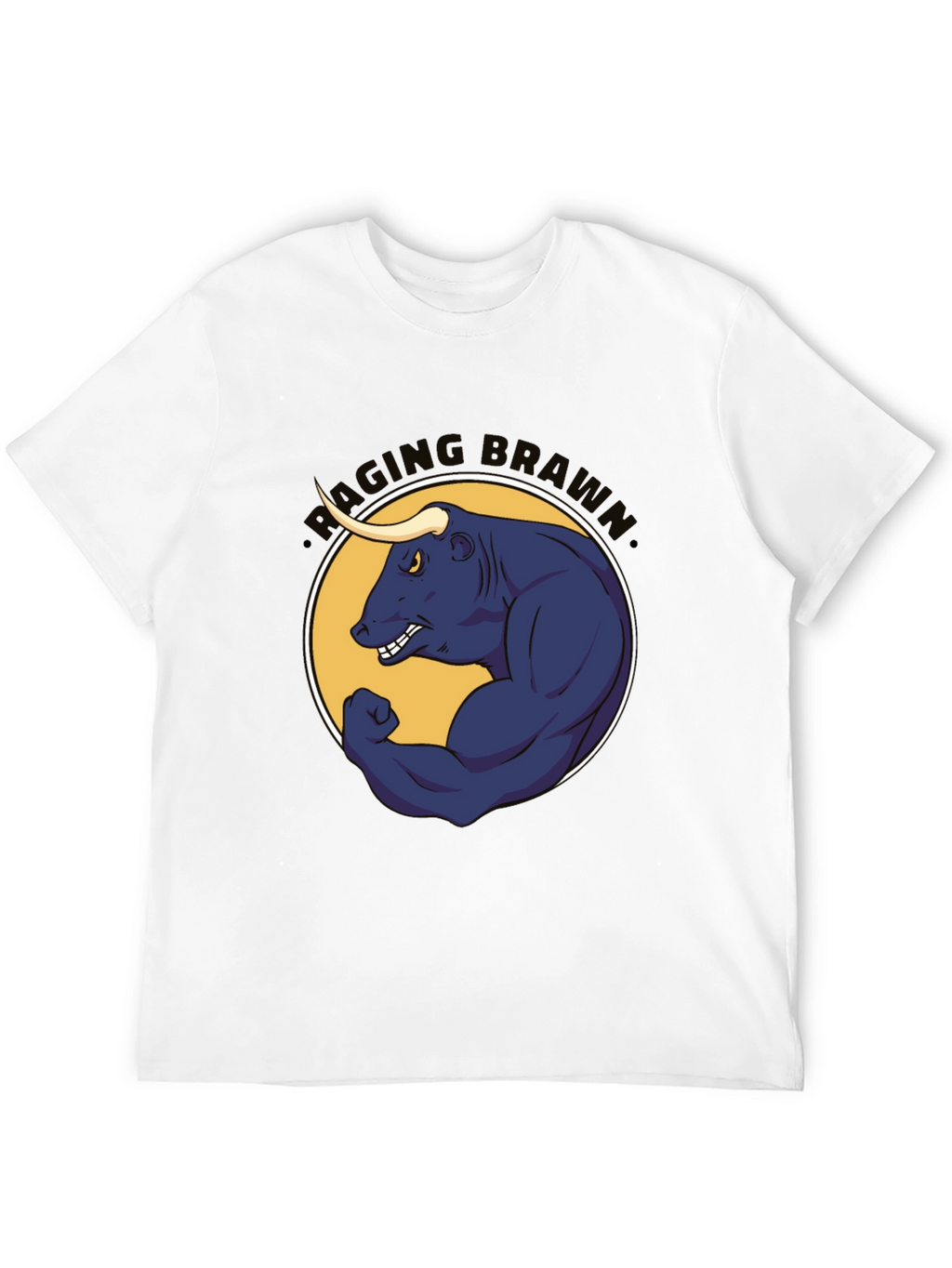 Raging Brahma Bull Graphic Tee
