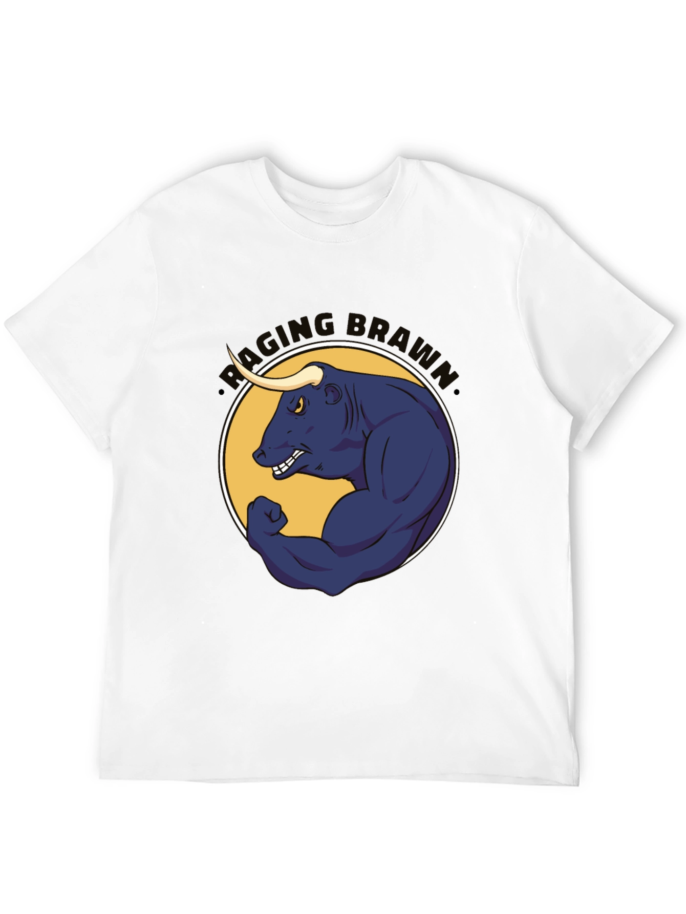 Raging Brahma Bull Graphic Tee
