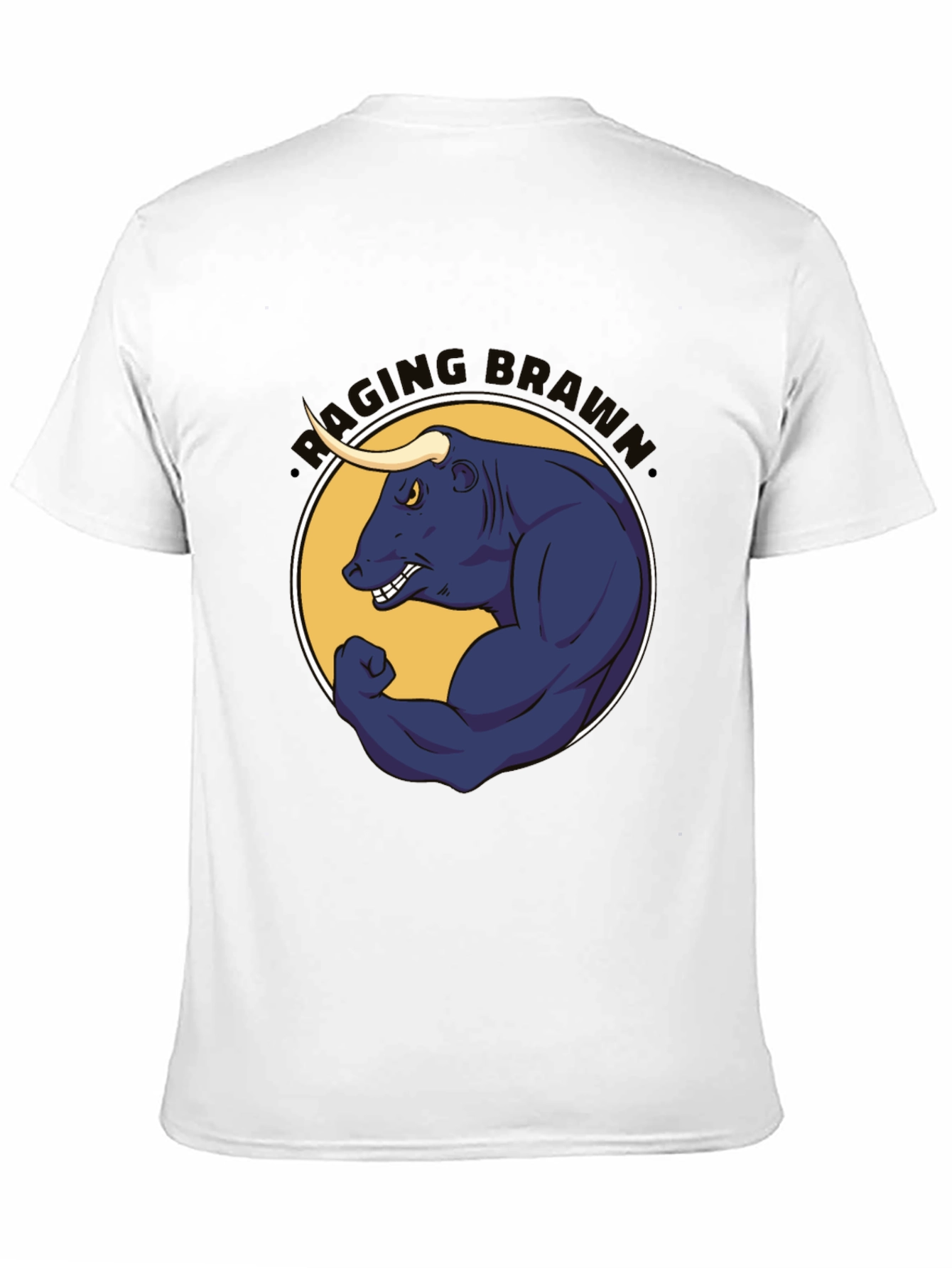 Raging Brahma Bull Graphic Tee