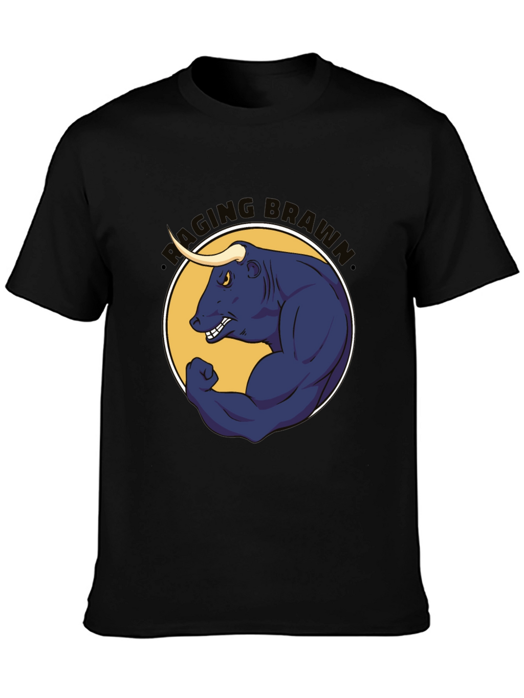 Raging Brahma Bull Graphic Tee