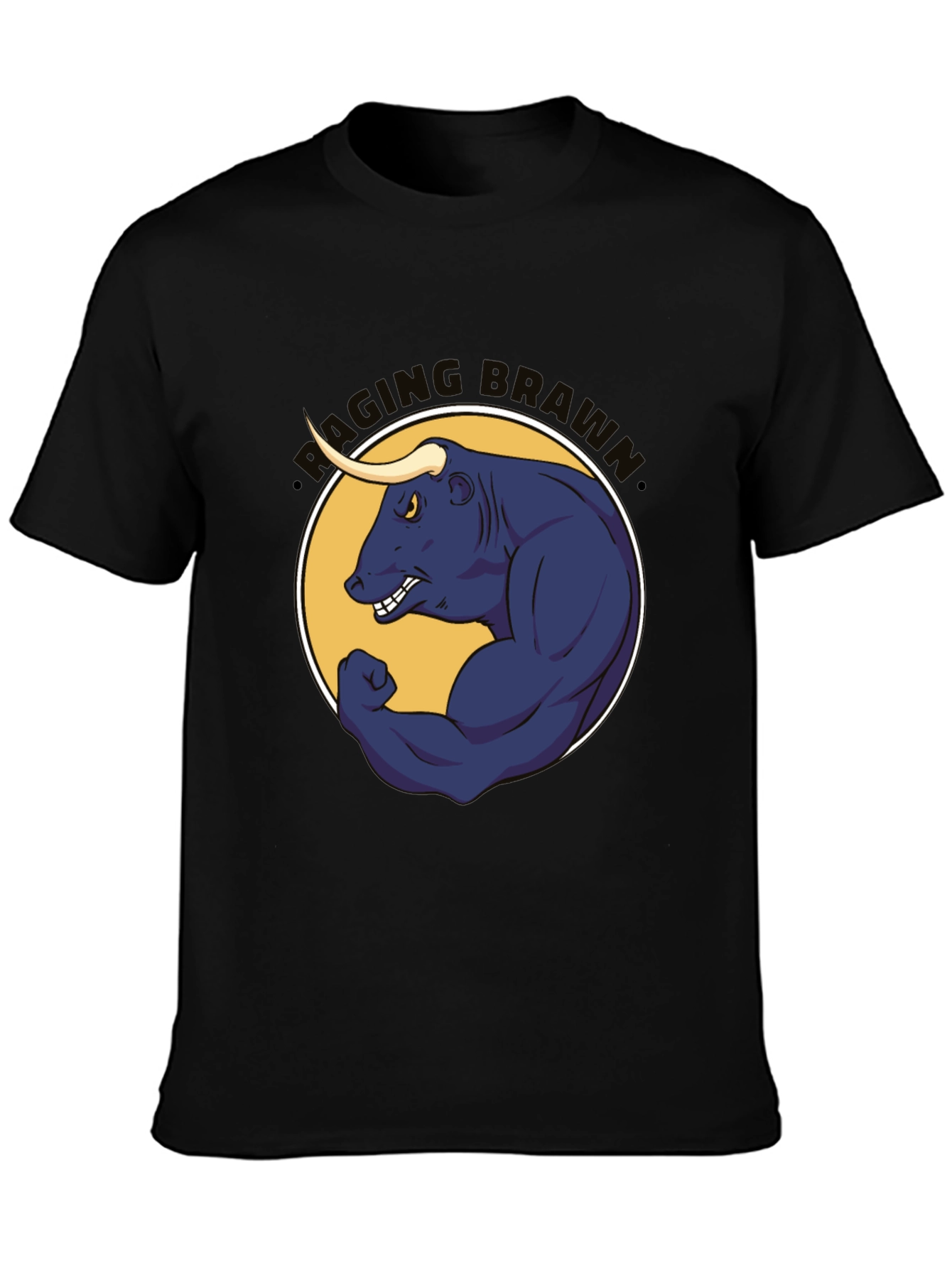 Raging Brahma Bull Graphic Tee
