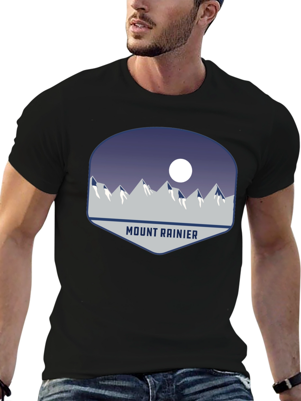 Mount Rainier Graphic Tee - Nature Inspired Design