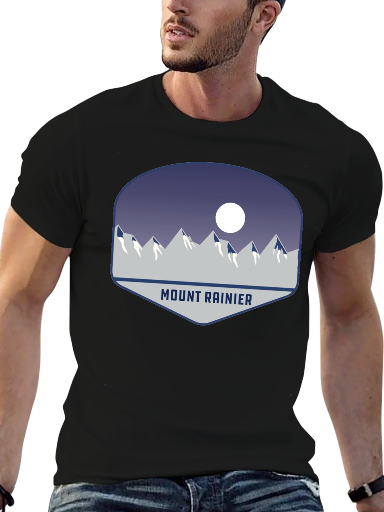 Mount Rainier Graphic Tee - Nature Inspired Design