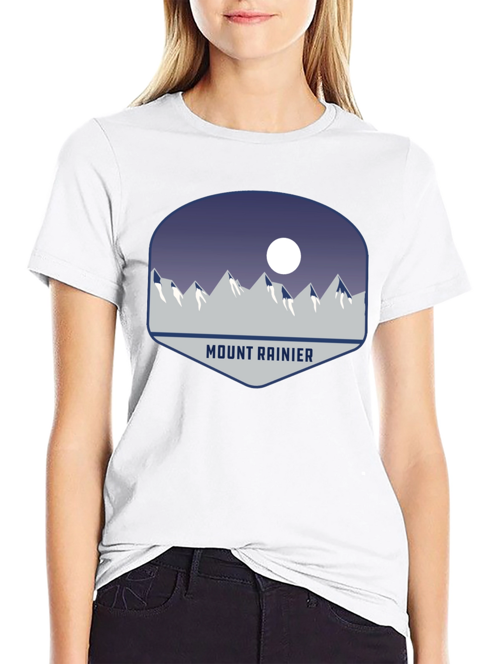 Mount Rainier Graphic Tee - Nature Inspired Design