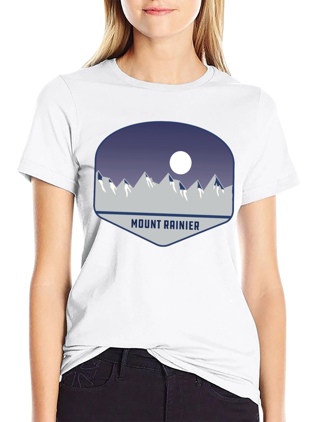 Mount Rainier Graphic Tee - Nature Inspired Design