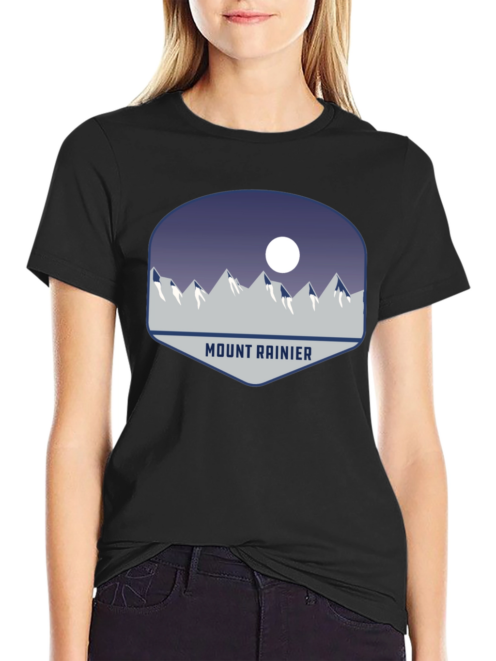 Mount Rainier Graphic Tee - Nature Inspired Design