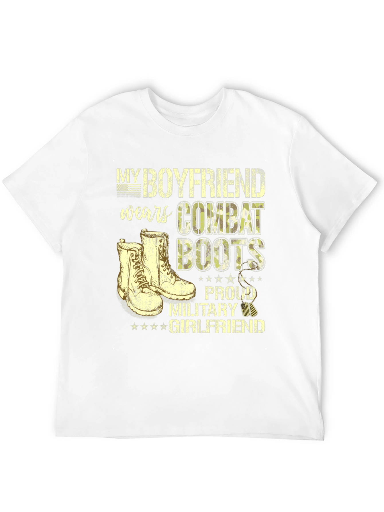 Proud Military Girlfriend Tee